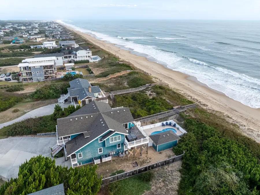Oceanfront aerial, Outer Banks